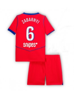 Paris Saint-Germain Illia Zabarnyi #6 Replika Tredje Kläder Barn 2025-26 Kortärmad (+ byxor)